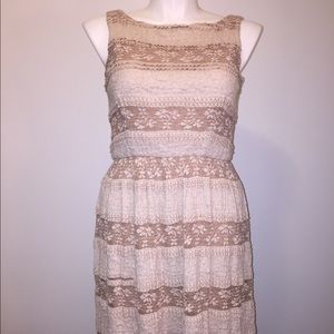 Boho lace Ronnie Nicole dress